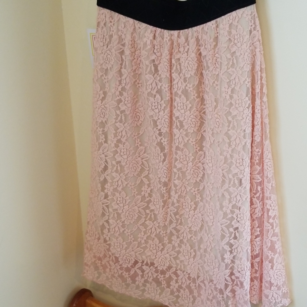 NWT Lace light pink Lola Skirt - Picture 8 of 8